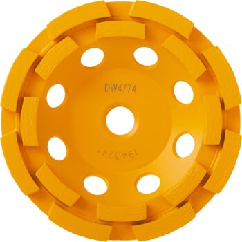 DEWALT Grinding Wheel, Double Row, Diamond Cup, 4-1/2-Inch (DW4774)