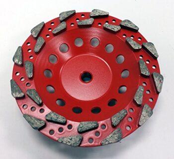 7" Extra Coarse 20Grit Diamond Grinding Cup Wheel- Premium Quality