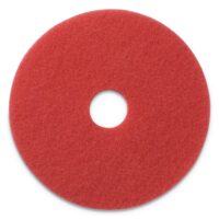 Americo Buffing Pads, 17" Diameter, Red, 5/Carton