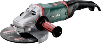 Metabo 9-Angle Grinder, 6,600 RPM, 15.0 Amp W/Lock-On Trigger, Performance Angle Grinders, W24-230 MVT, 606467420, Green