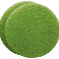 FLEXIS KGS Floor Cleaning & polishing Pads 13 inch, grit 3000 - Green (2 Pack)