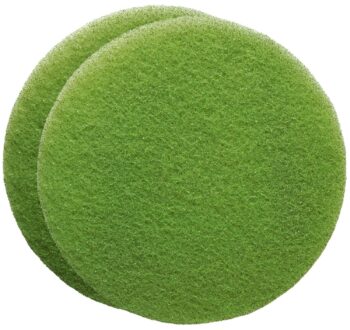 FLEXIS KGS Floor Cleaning & polishing Pads 13 inch, grit 3000 - Green (2 Pack)